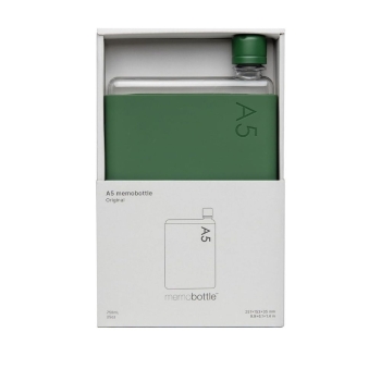 Butelki na wodę A5 Moss Green 750 ml