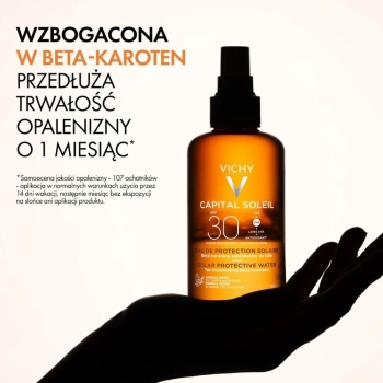 Spraye i mgiełki do opalania Capital Soleil Solar Protective Water SPF 30 200 ml