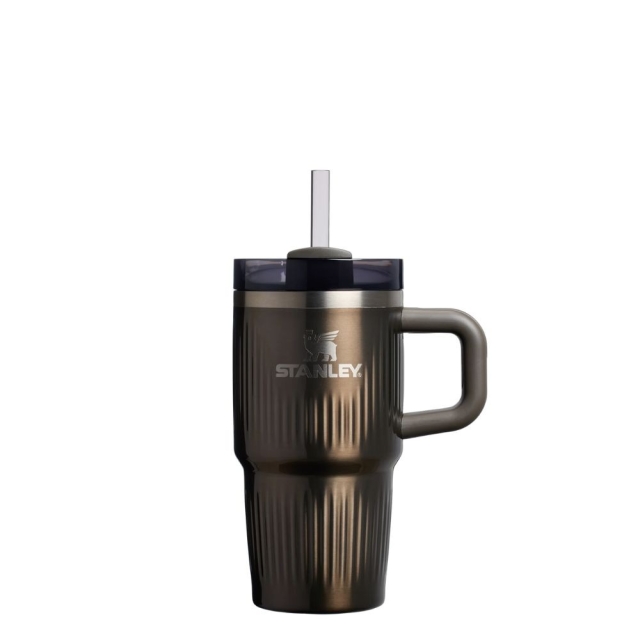 Kubki termiczne Quencher H2.0 Fluted Gunmetal Shine 600 ml | Aelia Duty Free Kubki termiczne Quencher H2.0 Fluted Gunmetal Shine 600 ml