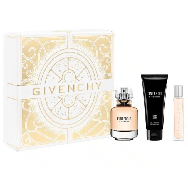Zestaw prezentowy dla niej L’Interdit Eau de Parfum Gift Set  | Aelia Duty Free Zestaw prezentowy dla niej L’Interdit Eau de Parfum Gift Set