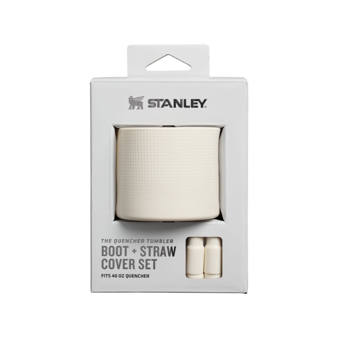 Kubki termiczne Boot Topper + Straw Topper Cream Cream