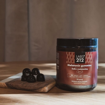 Pamięć, koncentracja i witalność Melatonin Gummies 