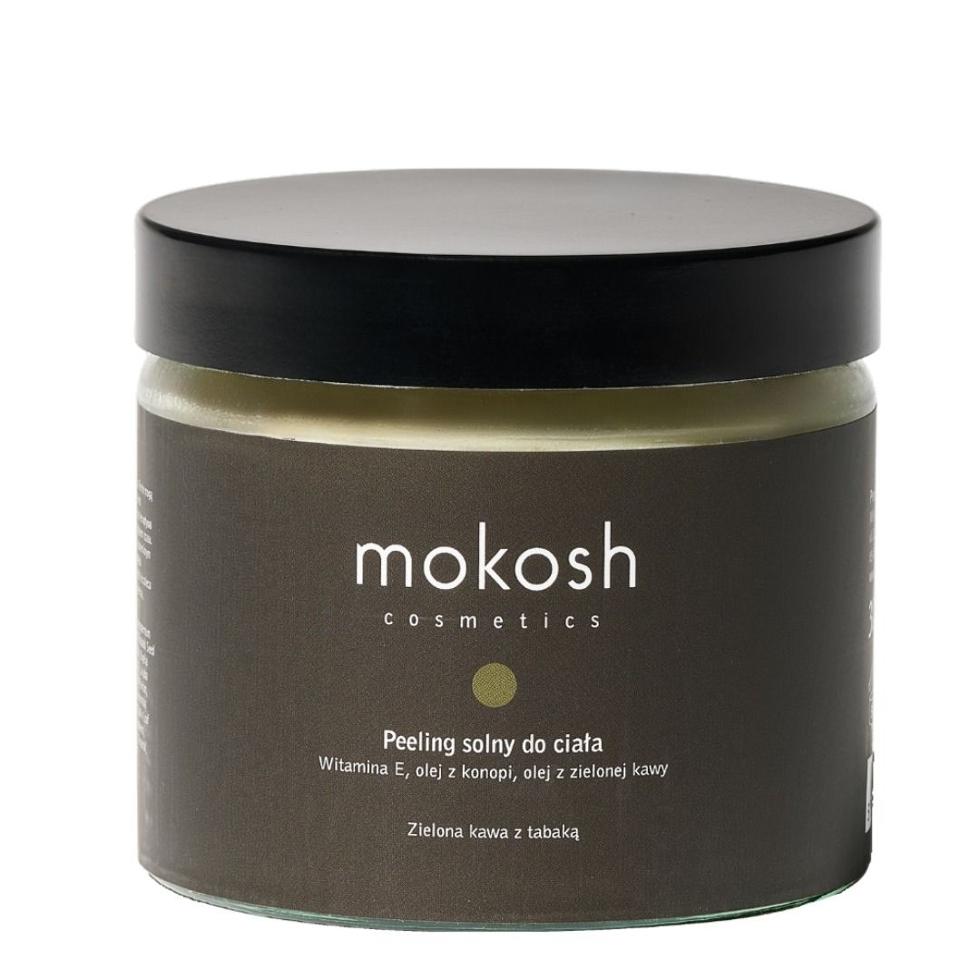 Mokosh Peeling Solny Do Ciała „Zielona Kawa z Tabaką”