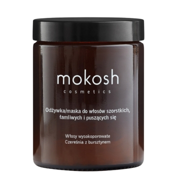 Maski do włosów Odżywka/Maska Do Włosów Szorstkich, Łamliwych I Puszących Się - Czereśnia Z Bursztynem 180 ml