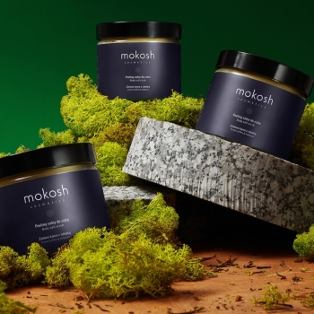 Peelingi do ciała Peeling Solny Do Ciała „Zielona Kawa z Tabaką” 300 ml