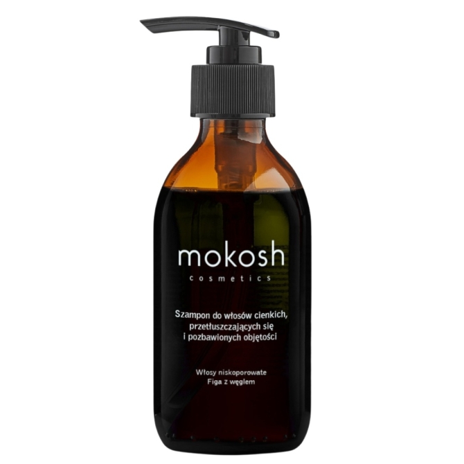 Szampony do włosów Mokosh Szampon Do Włosów Cienkich, Przetłuszczających Się I Pozbawionych Objętości - Figa 200 ml