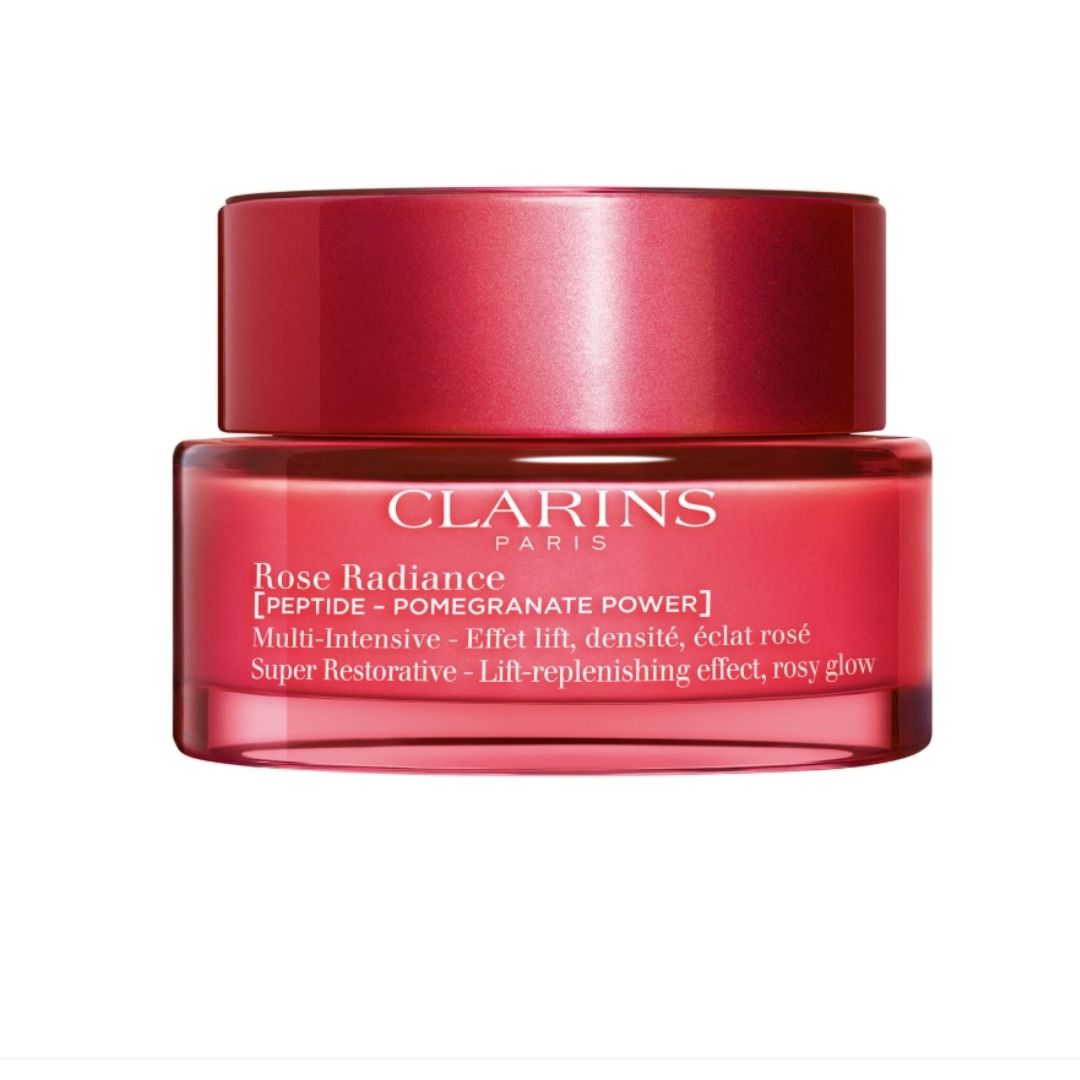 Clarins Multi-Intensive 50+ Rose Radiance Super Restorative Cream — Inhaltsstoffe i ocena