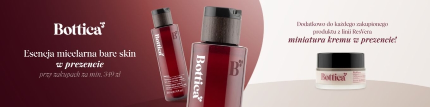 Bottica baner informujący o gratisie do zakupów