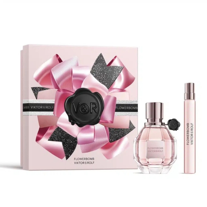 Zestaw prezentowy dla niej Flowerbomb Eau de Parfum Gift Set 