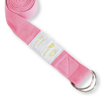 Paski do jogi Pasek do jogi różowy Różowy