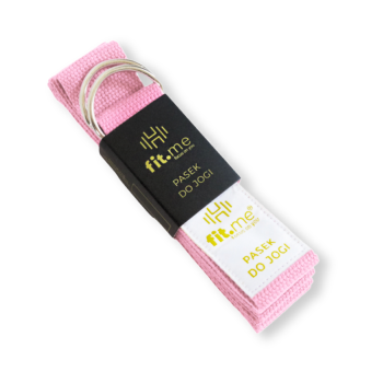 Paski do jogi Pasek do jogi różowy Różowy