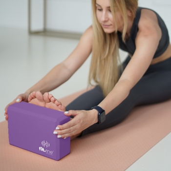 Kostki Kostka do jogi fioletowa Fioletowy