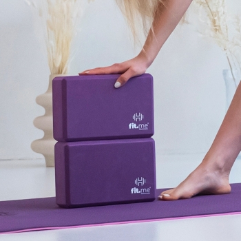 Kostki Kostka do jogi fioletowa Fioletowy