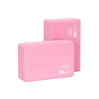 Kostki Kostka do jogi różowa Różowy