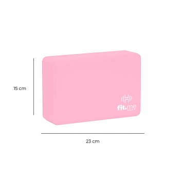 Kostki Kostka do jogi różowa Różowy