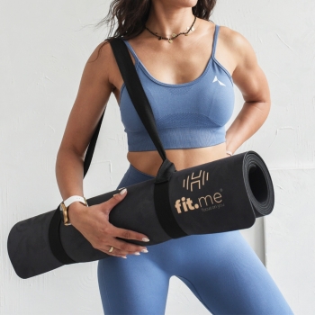 Maty do jogi Zestaw do jogi Premium Czarny Słoń Czarny słoń