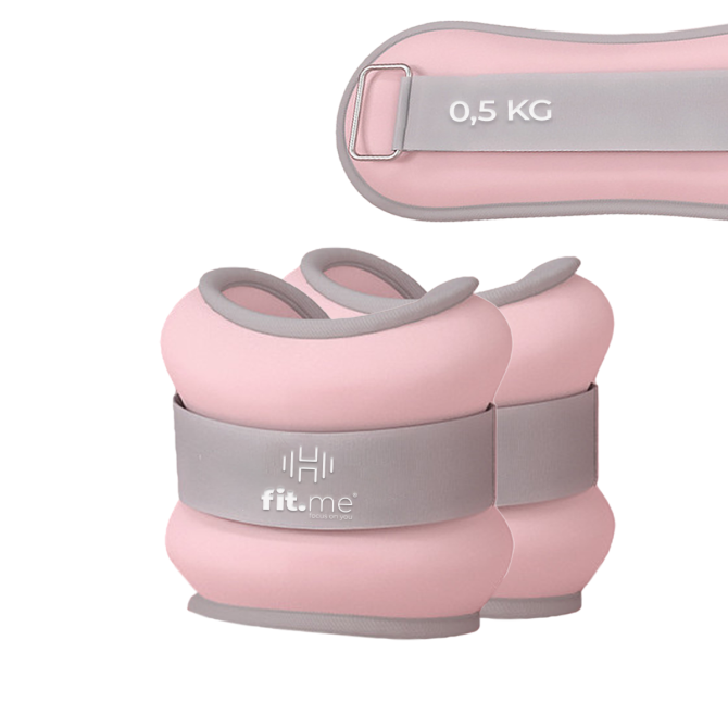 Obciążniki Obciążniki na kostki nadgarstki ręce nogi różowe 2×0,5kg Różowy | Aelia Duty Free Obciążniki Obciążniki na kostki nadgarstki ręce nogi różowe 2×0,5kg Różowy
