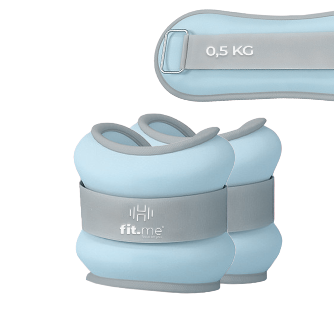 Obciążniki Obciążniki na kostki nadgarstki ręce nogi niebieskie 2×0,5kg Niebieski | Aelia Duty Free Obciążniki Obciążniki na kostki nadgarstki ręce nogi niebieskie 2×0,5kg Niebieski