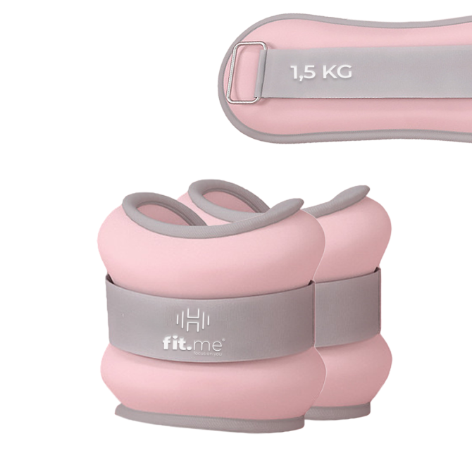 Obciążniki Obciążniki na kostki nadgarstki ręce nogi różowe 2×1,5kg Różowy | Aelia Duty Free Obciążniki Obciążniki na kostki nadgarstki ręce nogi różowe 2×1,5kg Różowy
