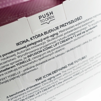 Kremy na dzień INFUSION Iconic Liftingujący Krem Infuzyjny N°1 55 ml