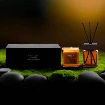 Aromaty do wnętrz Cardamom & Saffron Gift Set 