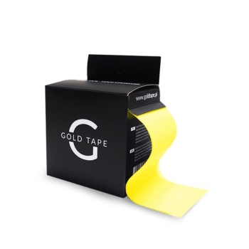 Tejpy Taśma do kinesiotapingu żółta Żółty