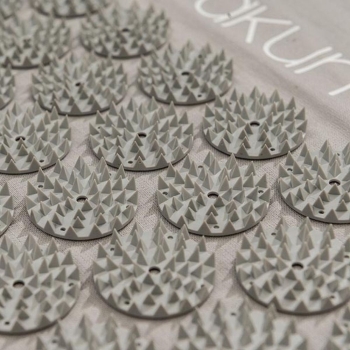 Maty do akupresury Akumata polska mata do akupresury szaro-szara szaro-szara