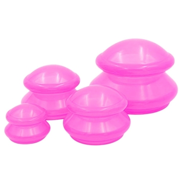 Bańki Bańki chińskie silikonowe różowe Różowy