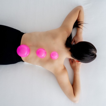 Bańki Bańki chińskie silikonowe różowe Różowy