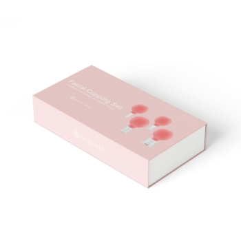 Bańki Bańki z gruszką do masażu twarzy i ciała różowe Różowy