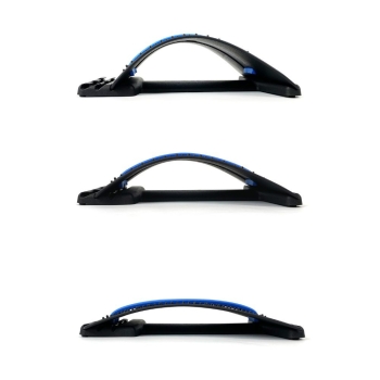 Akcesoria do ćwiczeń Przyrząd do rozciągania pleców Back Stretcher czarno-niebieski czarno-niebieski