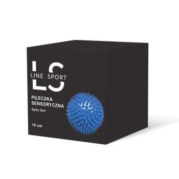 Piłki sensoryczne Piłeczka sensoryczna Spiky Ball 10 cm niebieska Niebieski