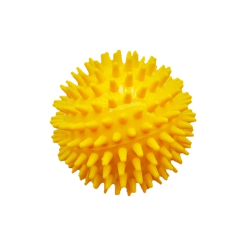 Piłki sensoryczne Piłeczka sensoryczna Spiky Ball 8 cm żółta Żółty