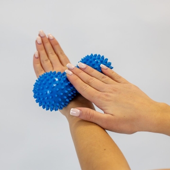 Piłki sensoryczne Piłka sensoryczna Peanut niebieska Niebieski