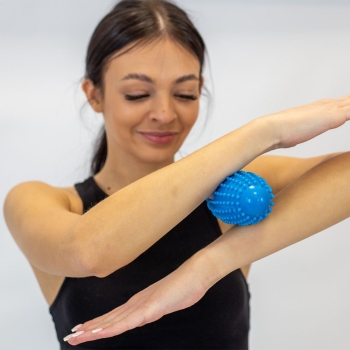 Piłki sensoryczne Piłka sensoryczna Bean niebieska Niebieski