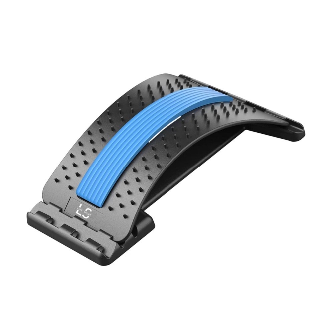 Akcesoria do ćwiczeń Przyrząd do rozciągania pleców Back Stretcher czarno-niebieski czarno-niebieski | Aelia Duty Free Akcesoria do ćwiczeń Przyrząd do rozciągania pleców Back Stretcher czarno-niebieski czarno-niebieski