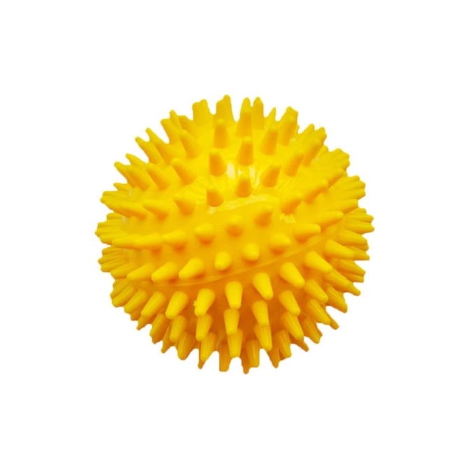 Piłki sensoryczne Piłeczka sensoryczna Spiky Ball 8 cm żółta Żółty | Aelia Duty Free Piłki sensoryczne Piłeczka sensoryczna Spiky Ball 8 cm żółta Żółty