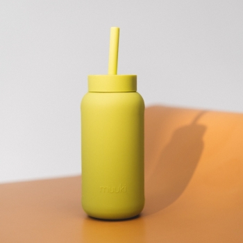 Butelki na wodę Lounge Straw+Cap Sunny Lemonade 720 ml