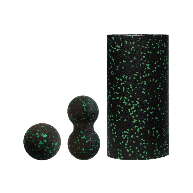 Rolki Zestaw do rolowania - wałek, duoball, piłeczka - zielony Zielony | Aelia Duty Free Rolki Zestaw do rolowania - wałek, duoball, piłeczka - zielony Zielony