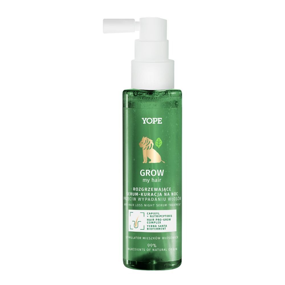 Yope Grow My Hair Serum-Kuracja do skóry głowy na noc — Składniki i ocena