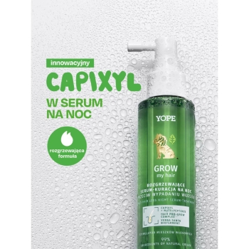 Pielęgnacja włosów i skóry głowy Grow My Hair Serum-Kuracja do skóry głowy na noc 110 ml