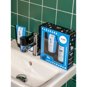 Zestaw kosmetyków męskich Men Wood żel do mycia twarzy + Szampon do włosów 