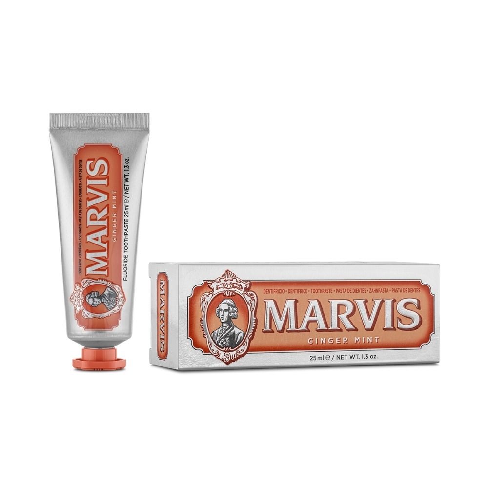 Marvis Ginger Mint Toothpaste — Inhaltsstoffe i ocena