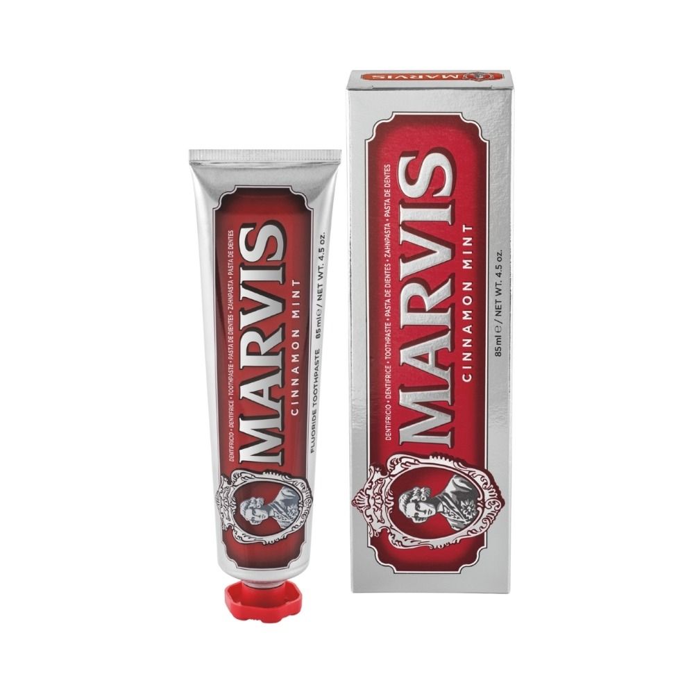 Marvis Cinnamon Mint Toothpaste — Inhaltsstoffe i ocena