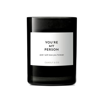 Świece zapachowe Candle You Are My Person And I Will Love You Forever No. 3 250 g