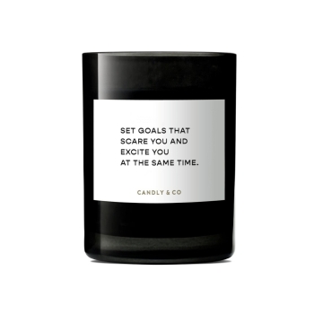 Świece zapachowe Candle Set Goals That Scare You And Excite You At The Same Time No. 4 250 g
