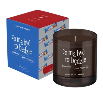 Świece zapachowe Candle Co ma być to będzie, czekoladę zjem wszędzie 210 g