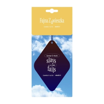 Aromaty do wnętrz Tag Życzę Ci dużo slays, a mało fails 10  g