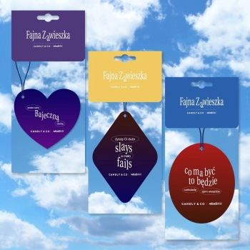 Aromaty do wnętrz Tag Jesteś serio Bajeczną osobą 10  g