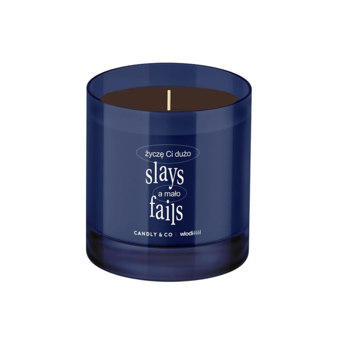 Świece zapachowe Candle Życzę Ci dużo slays, a mało fails 210 g